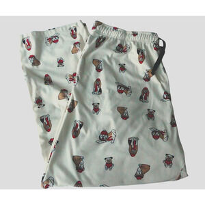 Royal Class Winter Dog Adult Lounge Pants Men's XL Pajama Cozy Leisure